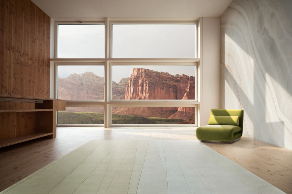 LINEA I RUG OF WOOL BY FERNANDO MASTRANGELO