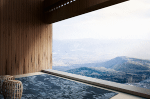 TEN THOUSAND YEARS I RUG OF WOOL, DELICATE SILK AND DULL SILK BY FERNANDO MASTRANGELO