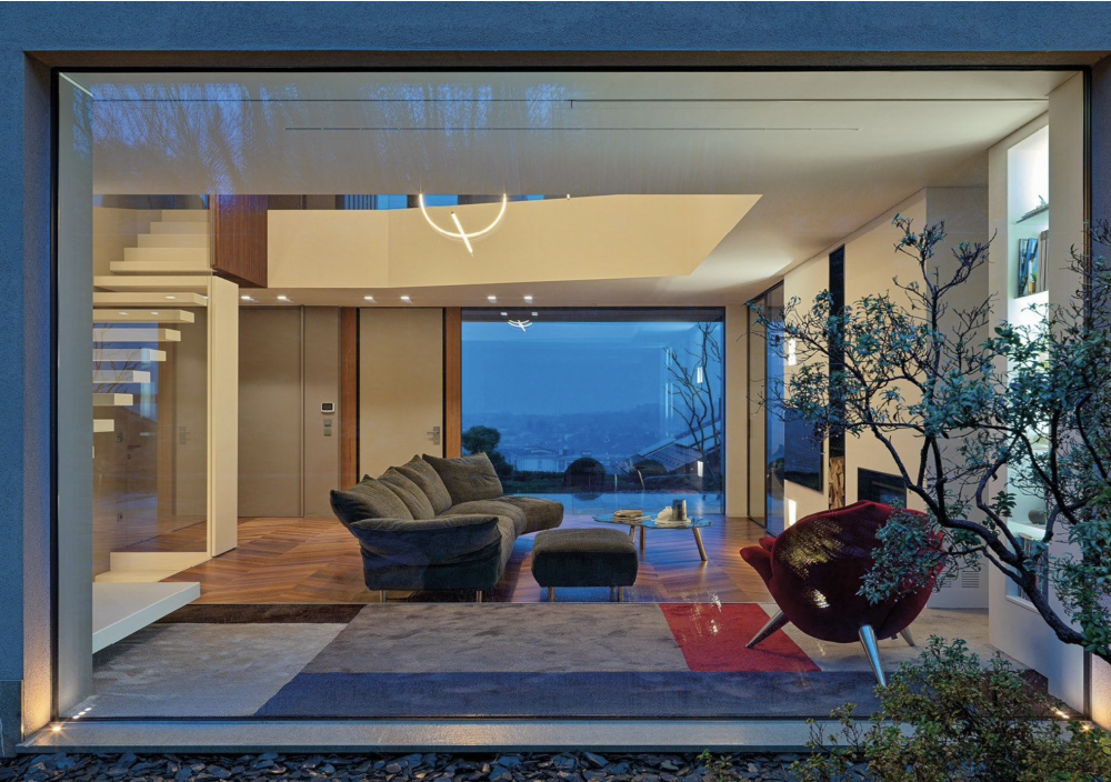 STANDALTO sofa by  FRANCESCO BINFAR√â, designed in 2022.Suspended from the ground and fully adaptable to the user's wishes. Standalto's structure retains the fundamental element of the ‚ÄúSmart Cushion‚Äù. The backrests and armrests can be shaped as desired, while sitting comfortably, with a simple, light pressure. The high level of softness offers maximum comfort.