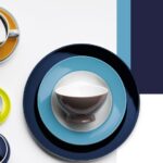 PORCELAIN TABLEWARE SOLID COLOR - MADE IN GERMANY