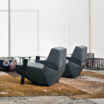 SILVER LAKE ARMCHAIR BY PATRICIA URQUIOLA, 2010