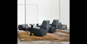 SILVER LAKE ARMCHAIR BY PATRICIA URQUIOLA, 2010