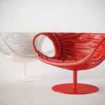 SMOCK ARMCHAIR BY PATRICIA URQUIOLA, 2005