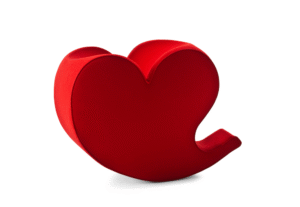 SOFT HEART ARMCHAIR BY RON ARAD, 1991