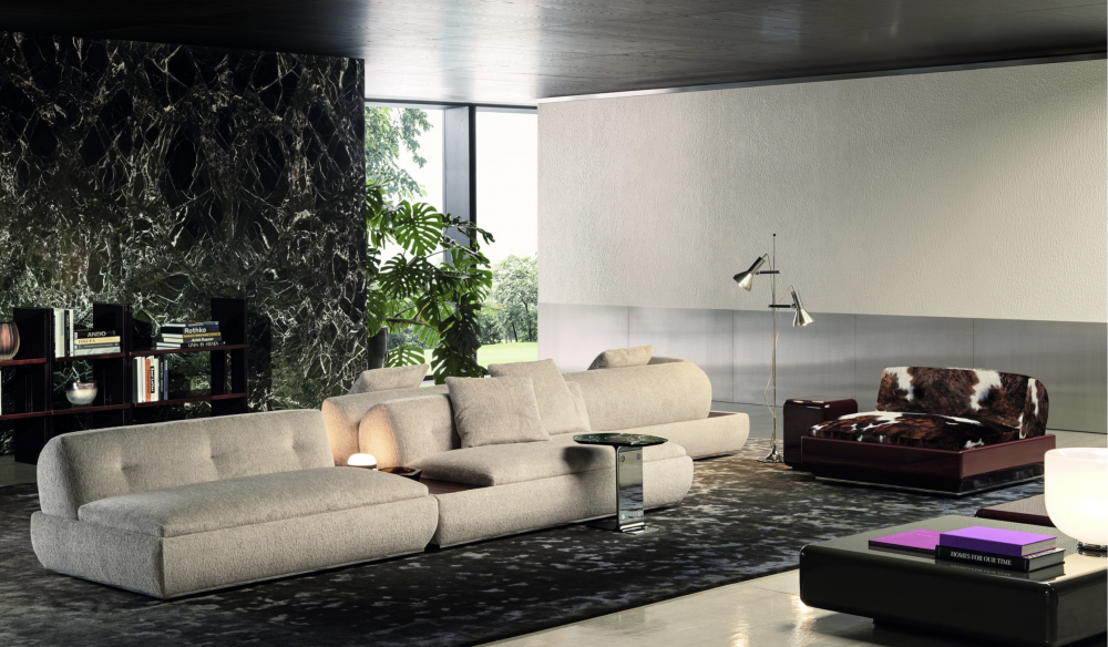 SUPERMOON sofa designed by GIAMPERI TAGLIAFERRI.