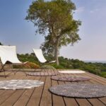Outdoor Collection: Caligram, Bubbling Springs, Surya. Tai Ping's Outdoor collection lends an elegant feel to any outdoor setting, with its sophisticated designs and generously sized shapes, which can be placed as one pleases.