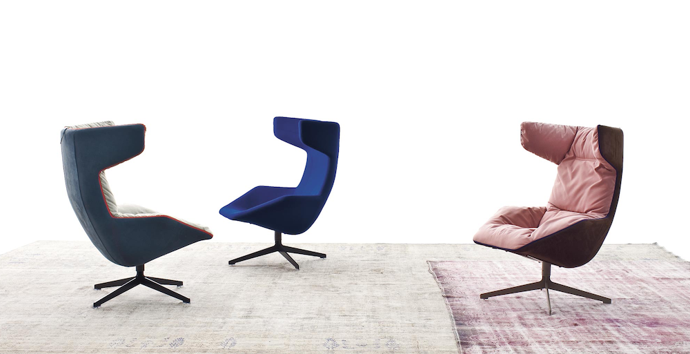 TAKE A LINE FOR A WALK ARMCHAIR BY ALFREDO H√ÑBERLI, 2003