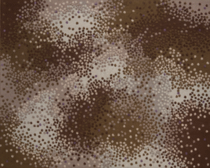 TERRA IV RUG OF 99% FELTED WOOL AND 1 % SILK BY EDWARD FIELDS STUDIO