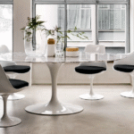 SAARINEN ROUND TABLE BY EERO SAARINEN 1957