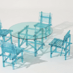 A'MARE table designed by  JACOPO FOGGINI.