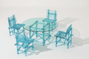 A'MARE table designed by  JACOPO FOGGINI.