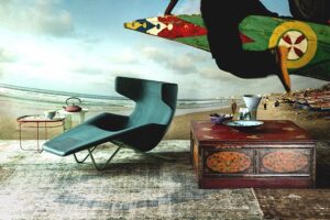 TAKE A LINE FOR A WALK CHAISE LONGUE BY ALFREDO H√ÑBERLI, 2016