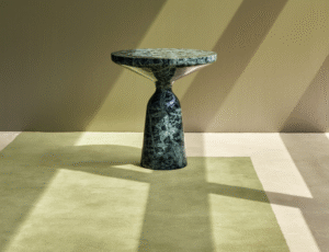 BELL SIDE table marble  by SEBASTIAN HERKNER, designed in 2023.