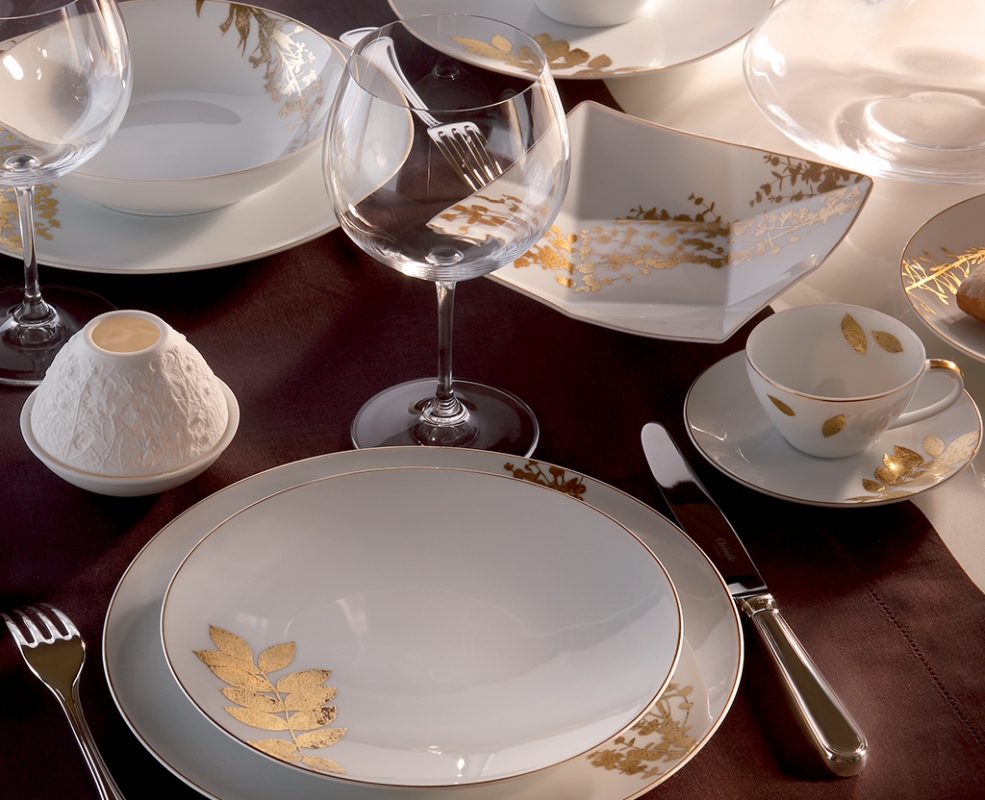 PORCELAIN TABLEWARE VEGETAL OR