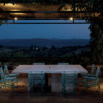 A'MARE the new outdoor collection designed by  JACOPO FOGGINI.  His  work on polycarbonate, was born in an unexpected context. Jacopo took that material, and reinterpreted it, gave it a second life, making it, thanks to the collaboration with Edra, refined objects of art rather than furniture.