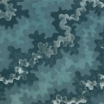 WAVELENGTH I RUG OF 82% WOOL AND 18 % SILK BY EDWARD FIELDS STUDIO