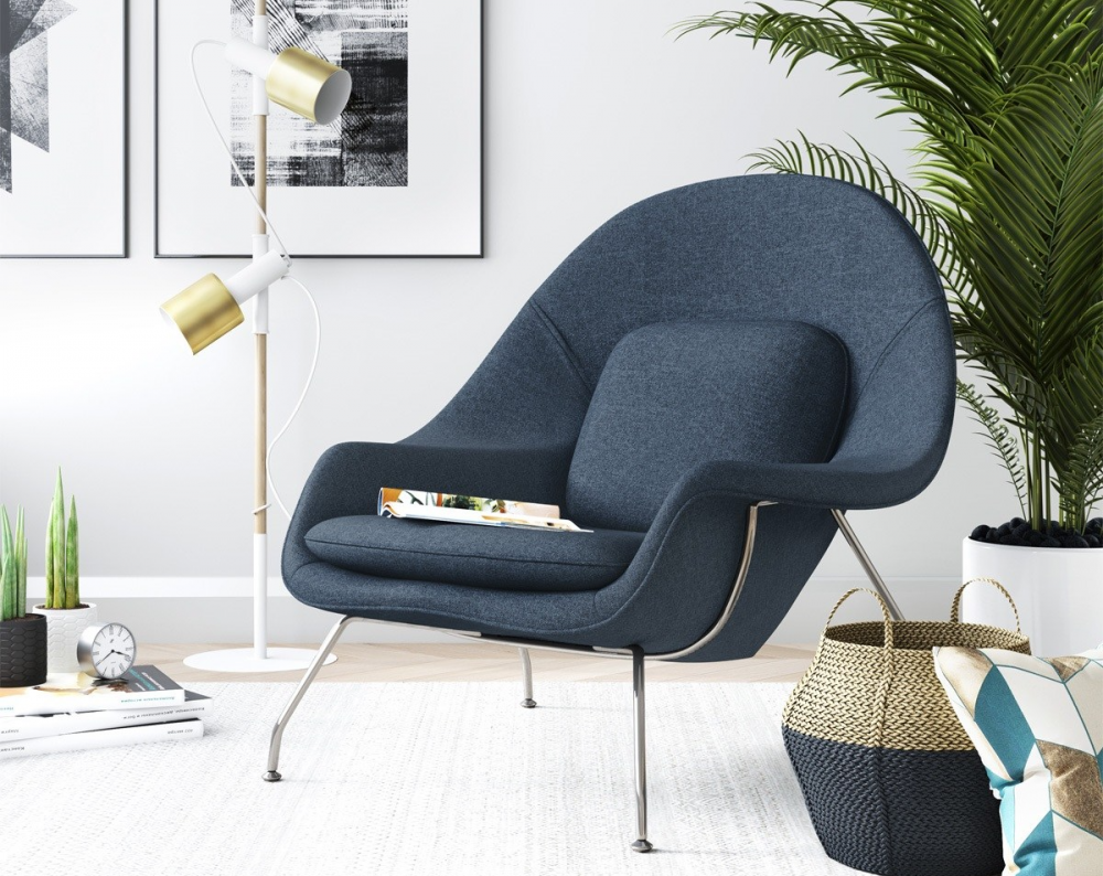 WOMB CHAIR by EERO SAARINEN 1948.