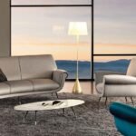 ALBERT angled sofa by GIGI RADICE. Minotti Historic Archive