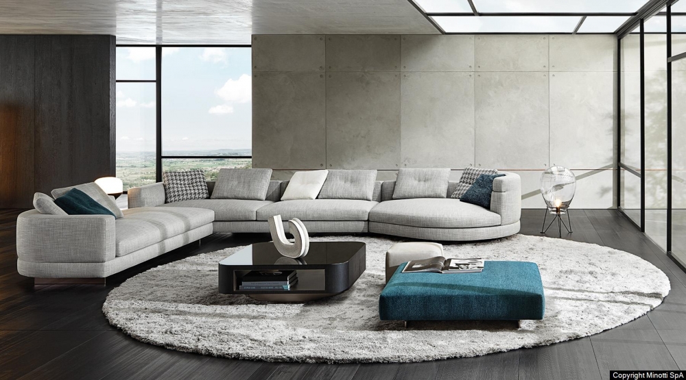 ALEXANDER seating system by RODOLFO DORDONI, designed in 2018