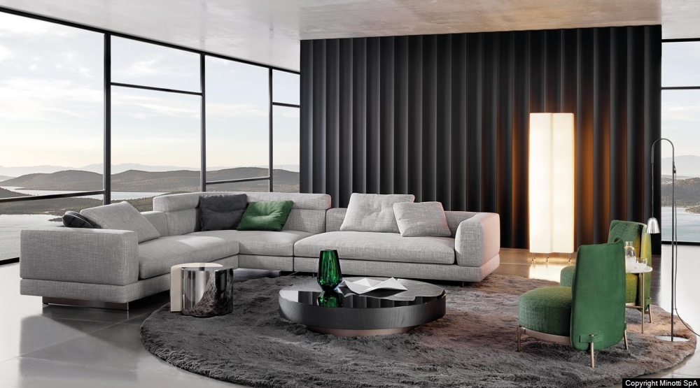 ALEXANDER seating system by RODOLFO DORDONI, designed in 2018