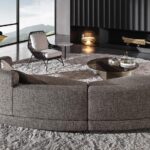 ALEXANDER seating system by RODOLFO DORDONI, designed in 2018