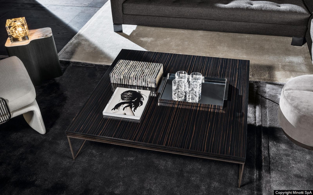 CALDER BRONZE coffee table by RODOLFO DORDONI