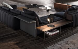 CALDER BRONZE side table by RODOLFO DORDONI