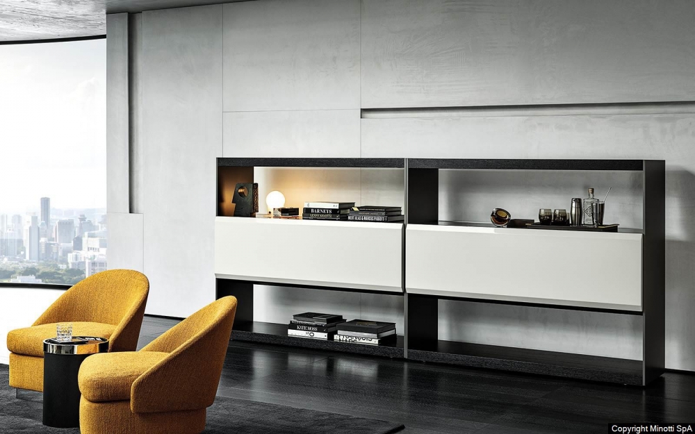 CARSON DINE BOOKCASE by RODOLFO DORDONI, designed in 2019