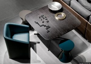 CLYFFORD LOUNGE TABLE by RODOLFO DORDONI