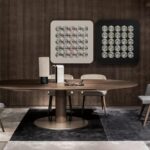 BELLAGIO DINING TABLE WOOD by GORDON GUILLAUMIER