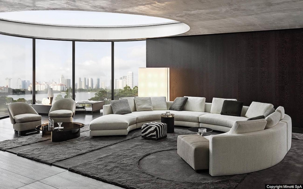 DANIELS seating system by CHRISTOPHE DELCOURT, designed in 2019