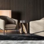FIL NOIR armchair by CHRISTOPHE DELCOURT