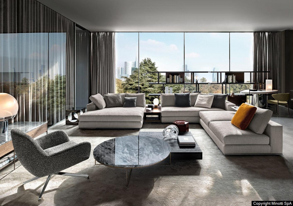 HAMILTON seating system by RODOLFO DORDONI