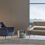 ILE lounge sofa by GIGI RADICE. Minotti Historic Archive