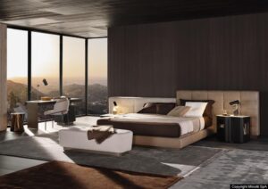 LAWRENCE BED by RODOLFO DORDONI