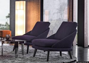 LAWSON armchair by RODOLFO DORDONI, designed in 2019