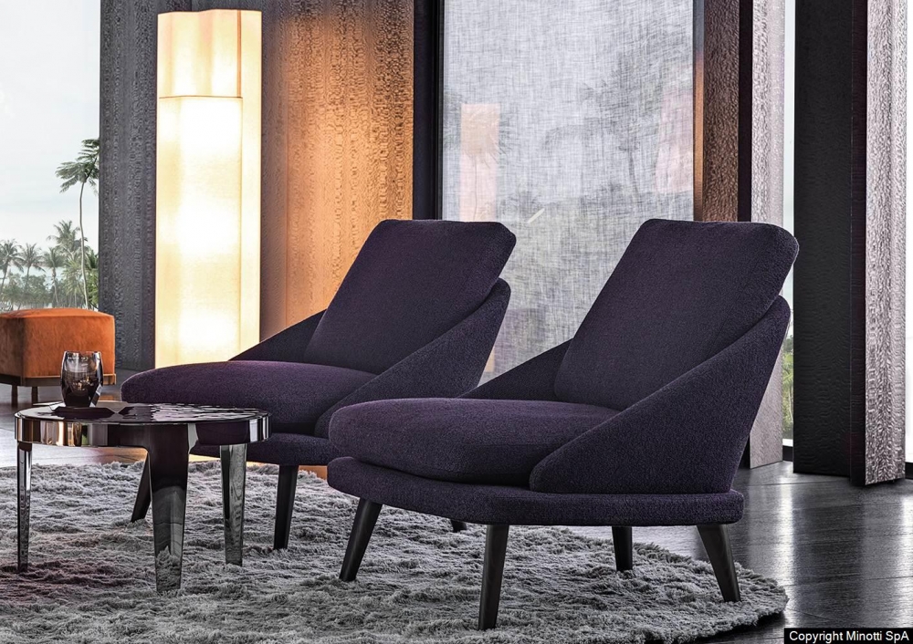 LAWSON armchair by RODOLFO DORDONI, designed in 2019