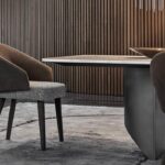 LAWSON DINING CHAIR by RODOLFO DORDONI, designed in 2019