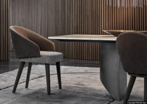 LAWSON DINING CHAIR by RODOLFO DORDONI, designed in 2019