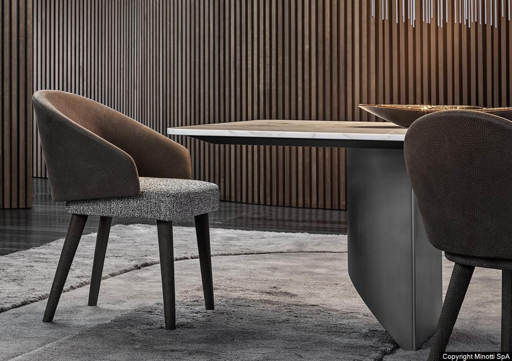 LAWSON DINING CHAIR by RODOLFO DORDONI, designed in 2019