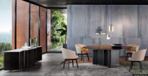 LOU DINING TABLE by CHRISTOPHE DELCOURT
