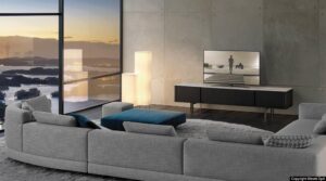 LOU LIVING/ TV CONSOLE by CHRISTOPHE DELCOURT