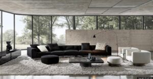 DYLAN sofa designed by RODOLFO DORDONI.