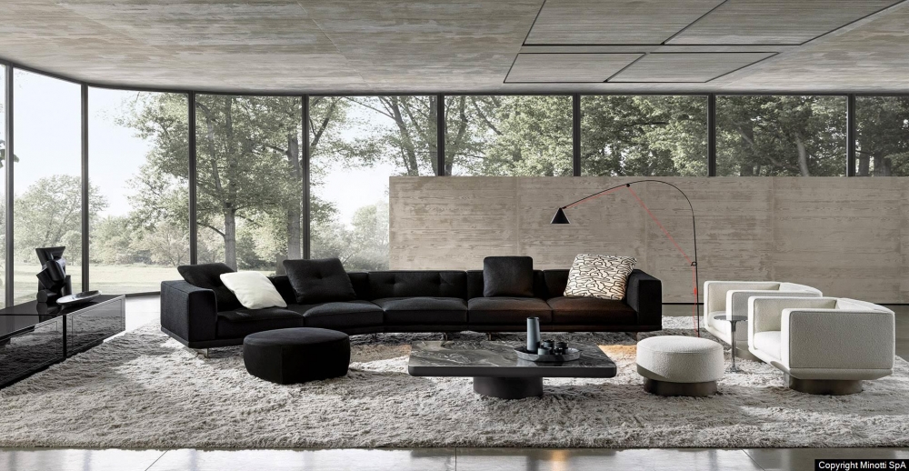 DYLAN sofa designed by RODOLFO DORDONI.
