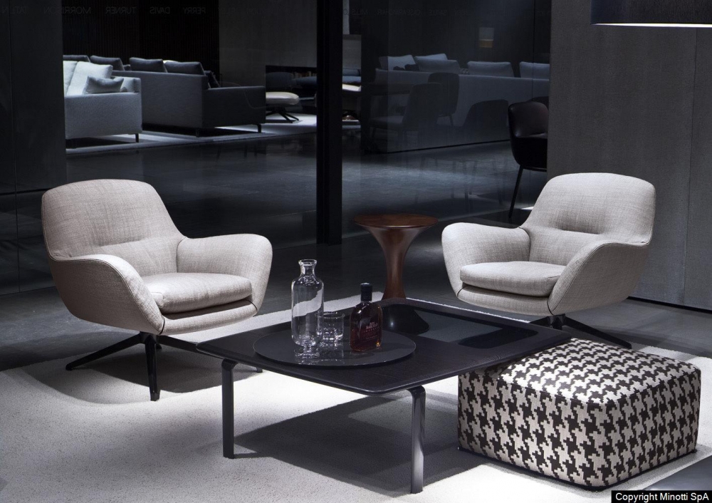 JENSEN armchair by RODOLFO DORDONI