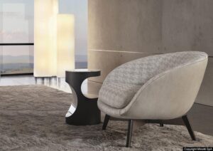 RUSSELL armchair by RODOLFO DORDONI