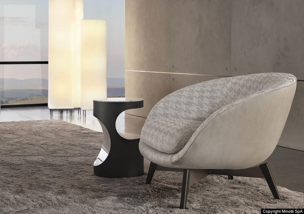 RUSSELL armchair by RODOLFO DORDONI
