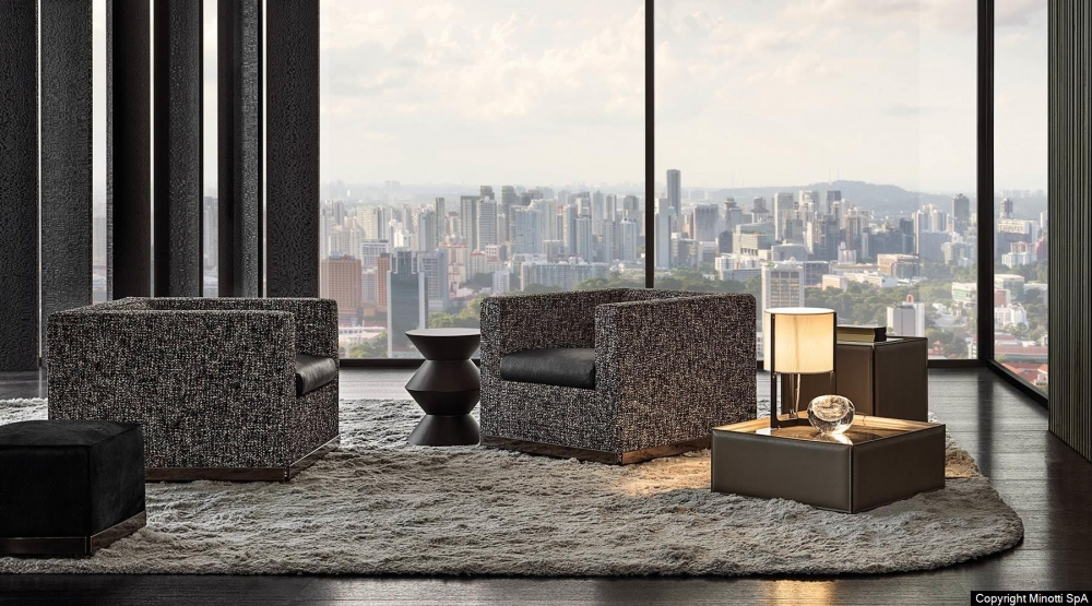 SUITCASE LINE armchair by RODOLFO DORDONI, designed in 2019