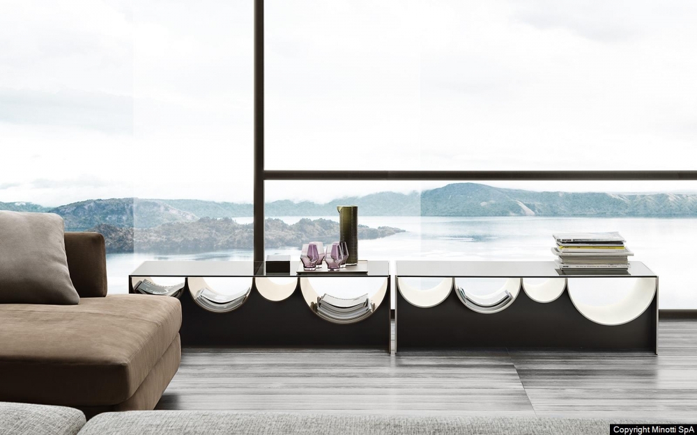 WAVES coffee table by NENDO