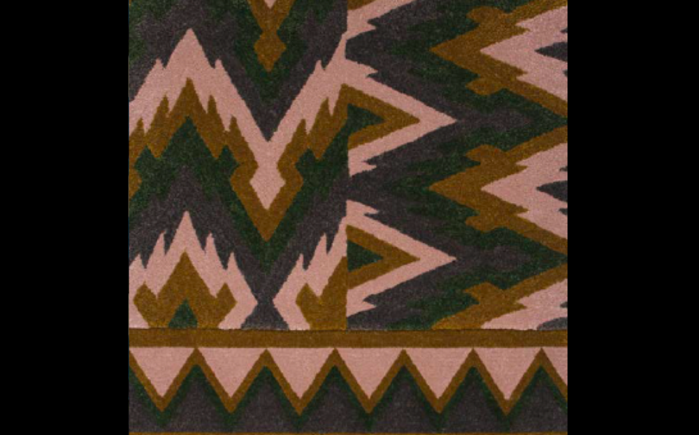 ZANZIBAR I RUG OF 100% WOOL BY EDWARD FIELDS